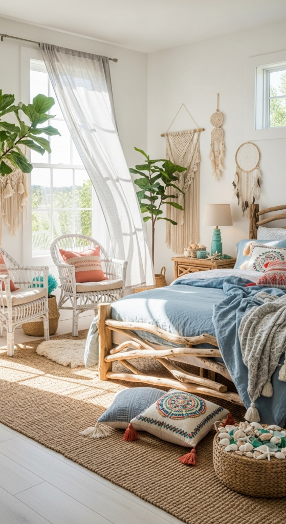 Luxe Boho with a Coastal Twist