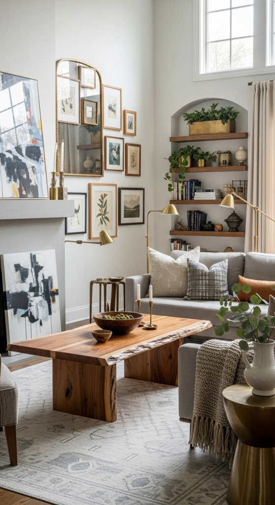 Blend Old and New Pieces