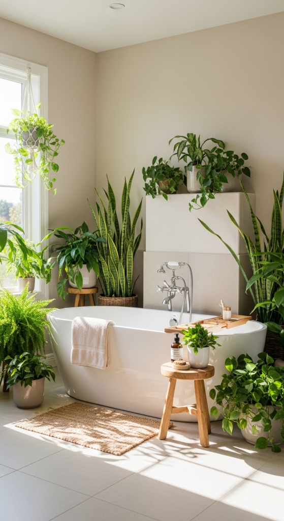 Add Greenery for a Fresh Touch