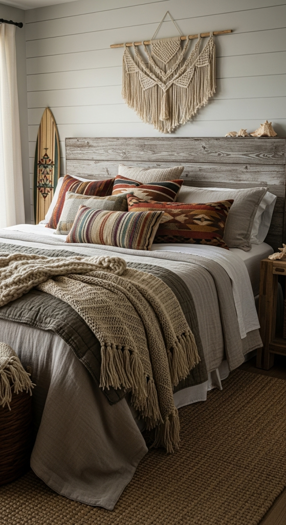 Bedding and Linens That Capture Coastal Cowgirl Style
