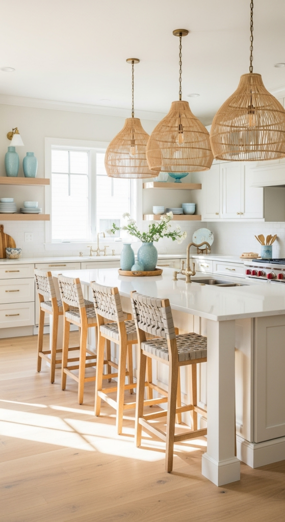 Coastal Cream Kitchen Vibes