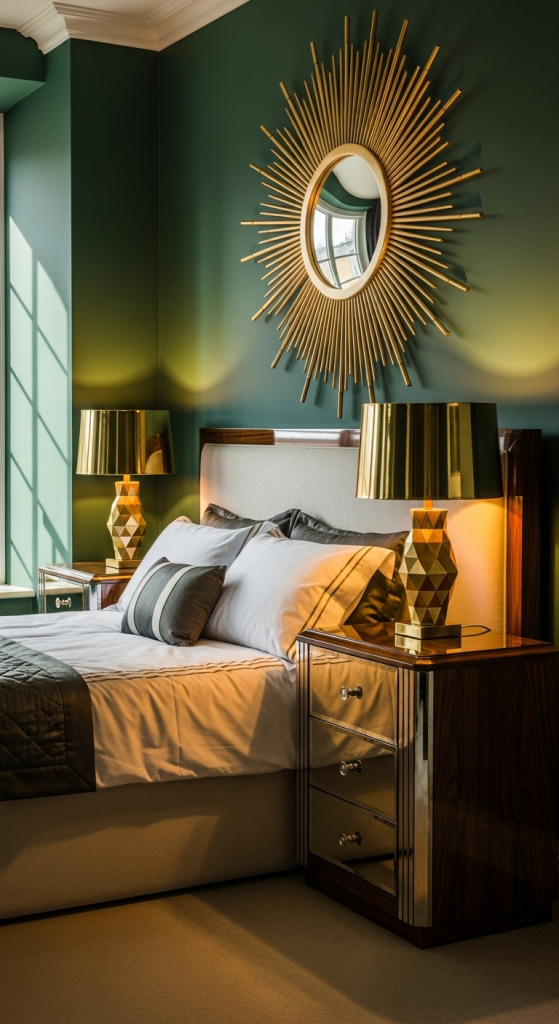 Try an Emerald Green Accent Wall