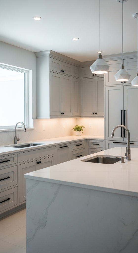 Full Overlay Shaker Cabinets – Sleek and Seamless