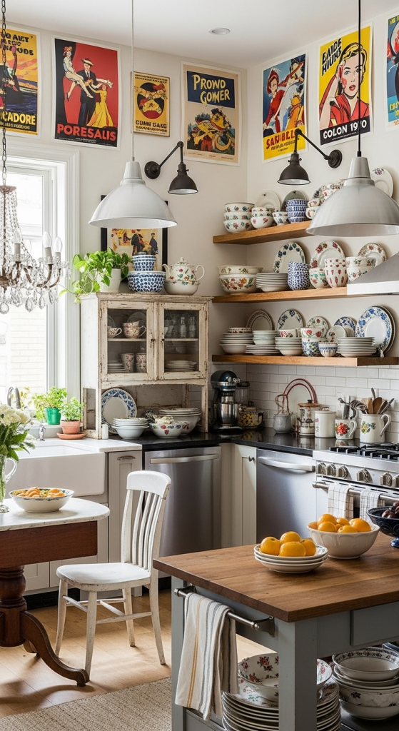 The Eclectic Collector’s Kitchen