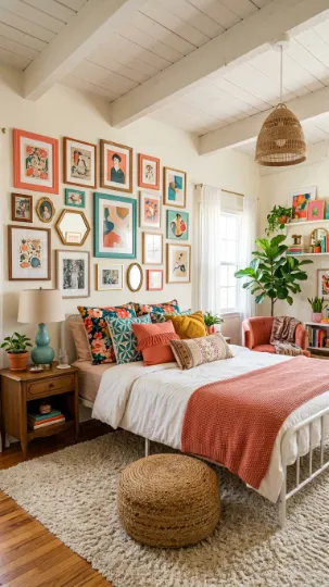 Artistic & Eclectic Feminine Flair