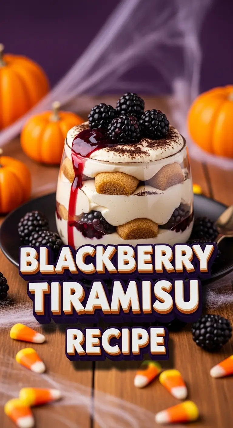 Blackberry Tiramisu Recipe