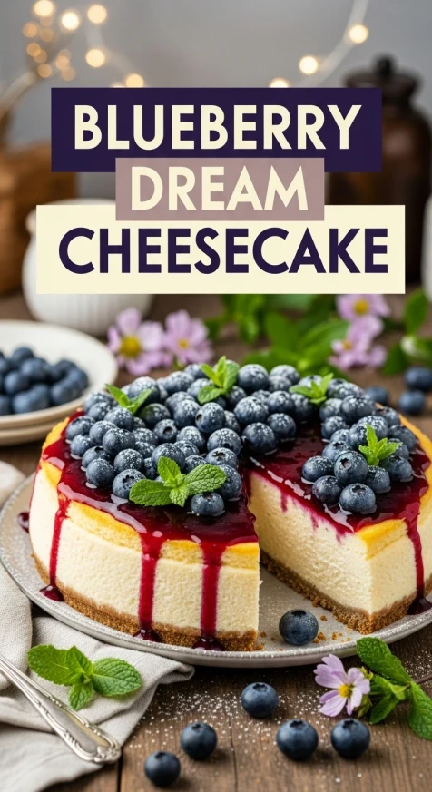 Blueberry Dream Cheesecake