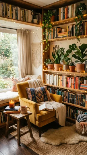 Bookshelf Fairy Lights