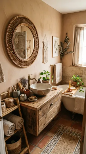Choose Earthy, Natural Materials