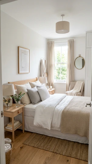 Choose Light Colors and Minimal Decor