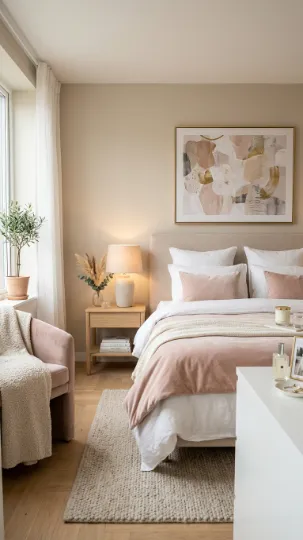 Contemporary Blush & Beige