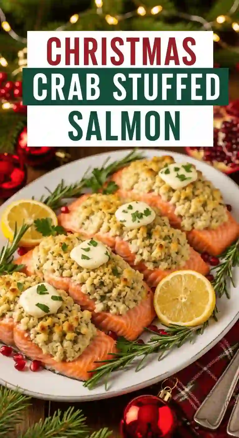 Crab Stuffed Salmon
