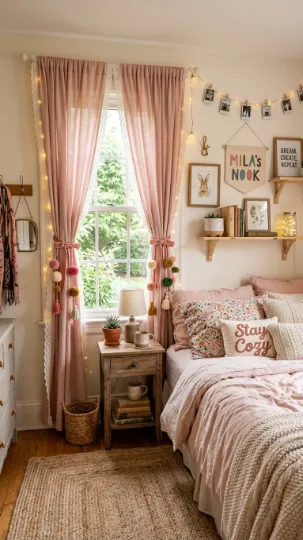 DIY Pink Curtain Decor Ideas to Try Today