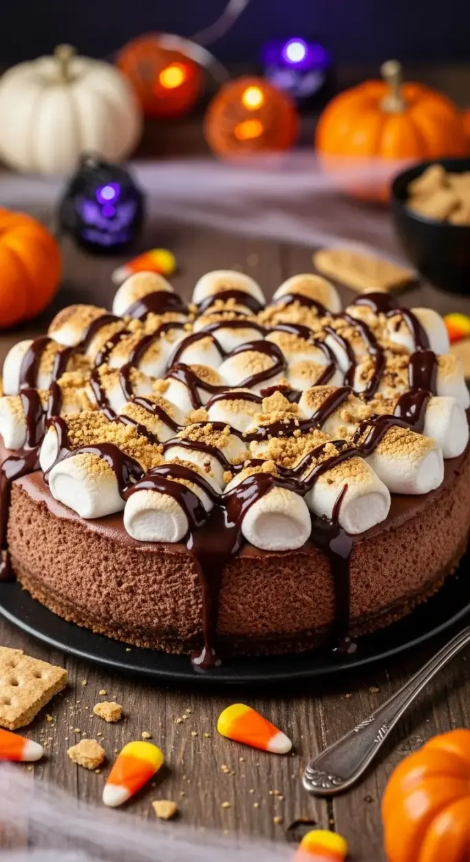 Decadent Smores Cheesecake