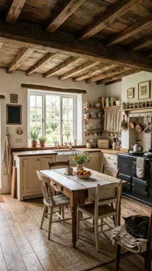 Exposed Wooden Beams & Ceilings