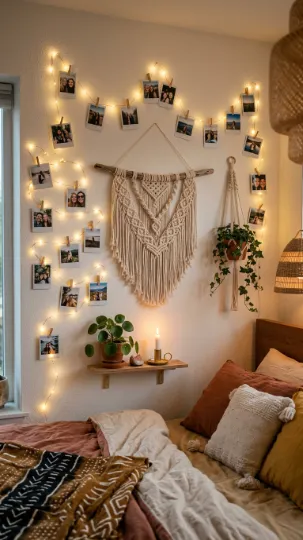 Fairy Light Wall Hangings