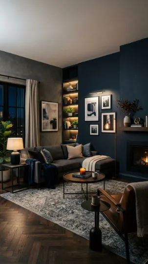 Go All-In with Moody Wall Colors