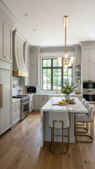 Gray + Marble = Match Made in Heaven