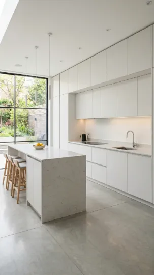 Integrated Appliances with Handleless Fronts