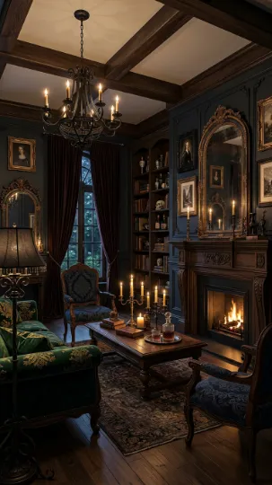 Lean into Gothic Home Aesthetics