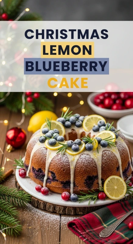 Lemon Blueberry Cake
