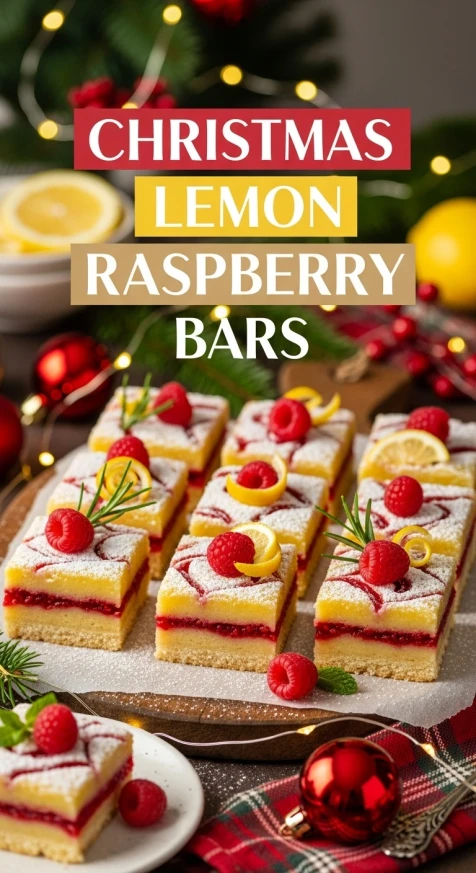 Lemon Raspberry Bars