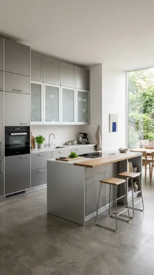 Modular Aluminium Kitchen Units