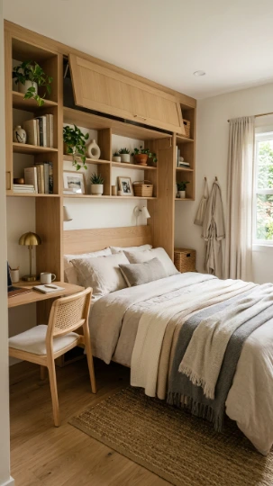 Murphy Beds = Magic for Tiny Guest Spaces