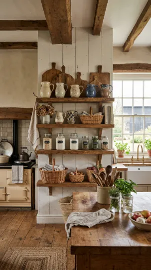 Open Shelving with Character