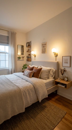 Opt for Sconces Instead of Table Lamps