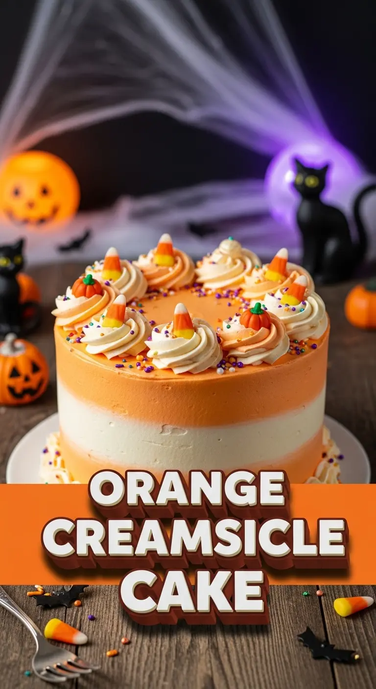 Orange Creamsicle Cake