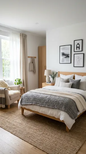 Scandinavian Simplicity with a Cozy Twist