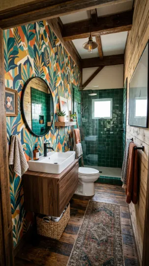 Small Bathroom, Big Personality