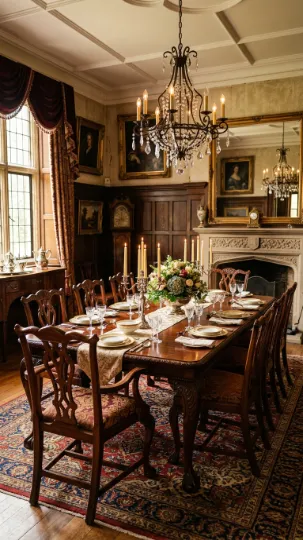 Start with a Statement Dining Table