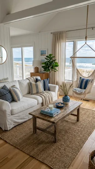 The Seaside Living Room Setup