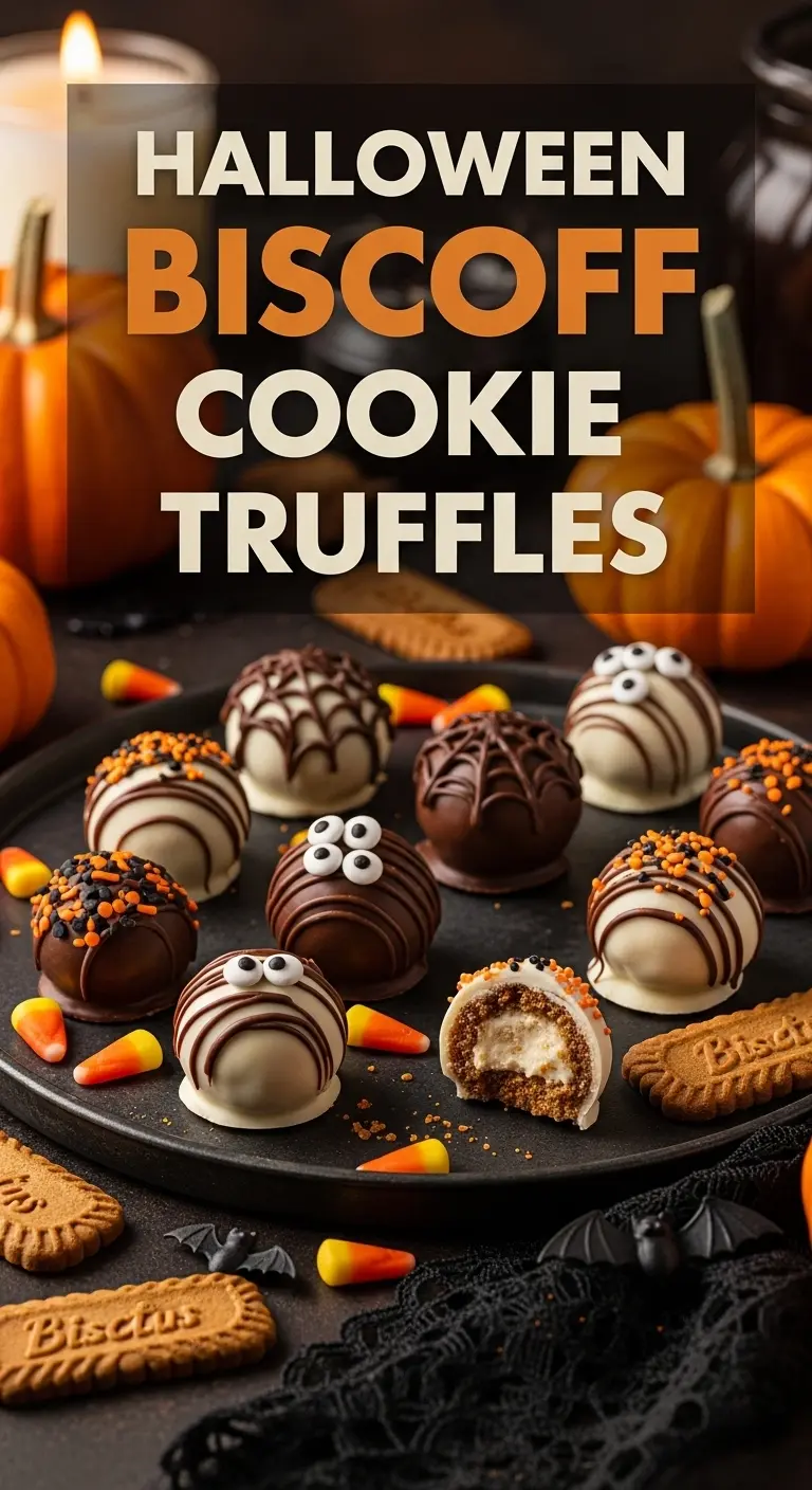 Biscoff Cookie Truffles