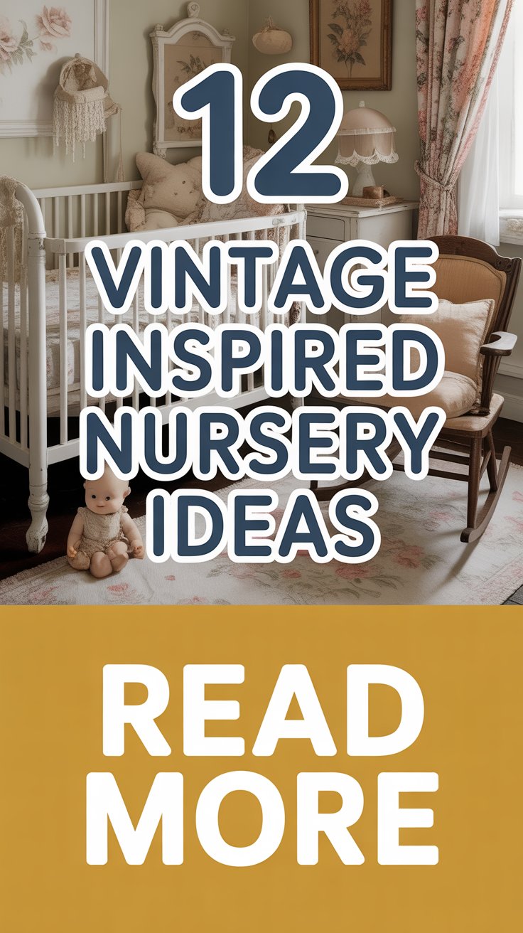 Vintage Inspired Nursery Ideas