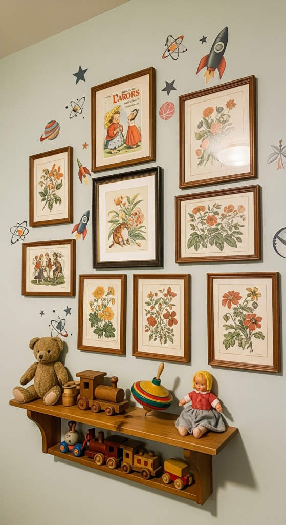 Retro-Inspired Wall Art