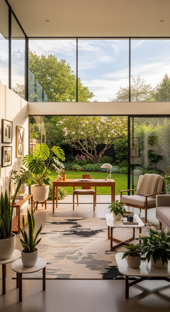 The Glass-Walled Studio