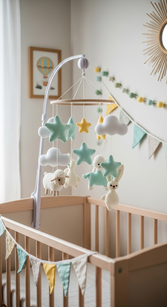 Whimsical Mobiles and Hanging Decor
