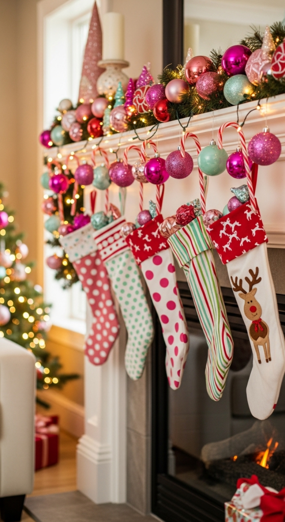 Whimsical & Playful Mantel