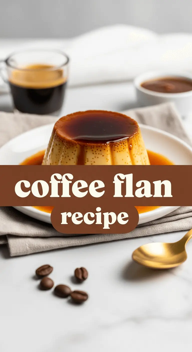 Coffee Flan Recipe