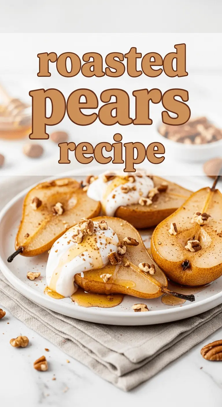 Oven-Roasted Pears