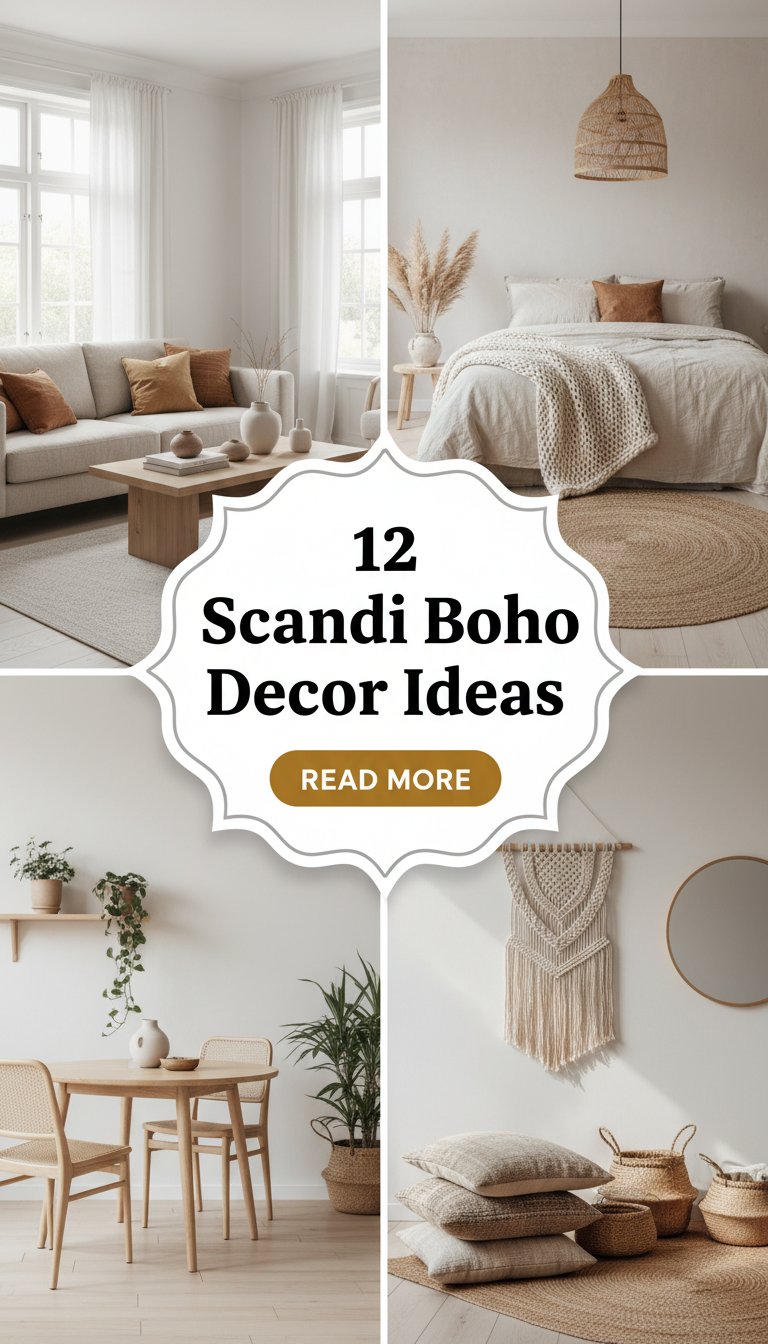 Scandi Boho Decor Ideas