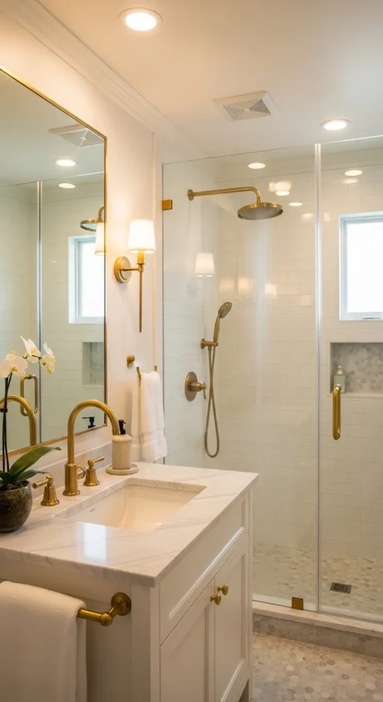 Brass and Gold Fixtures