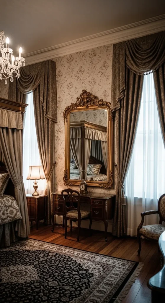 Decorative Mirrors with Ornate Frames