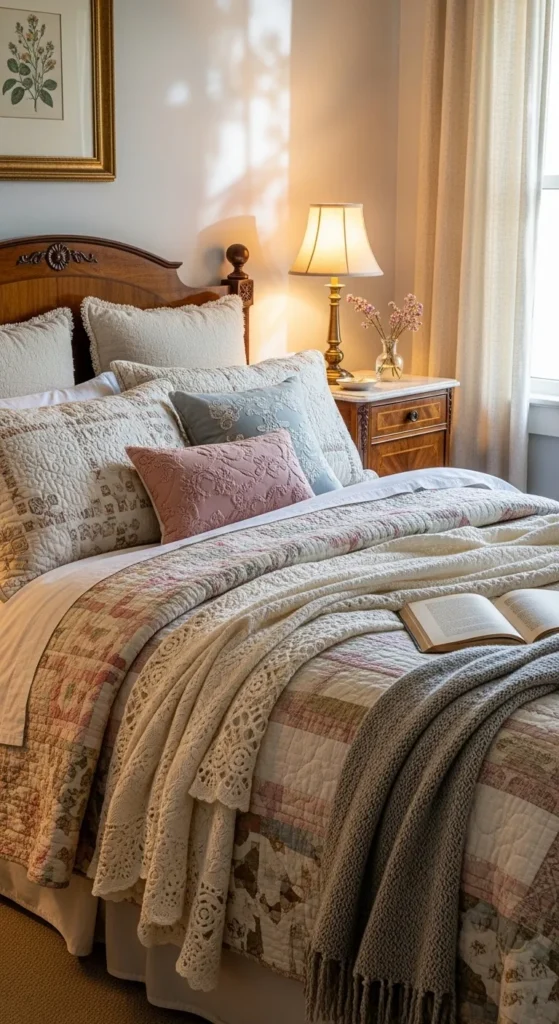 Layered Bedding and Textiles