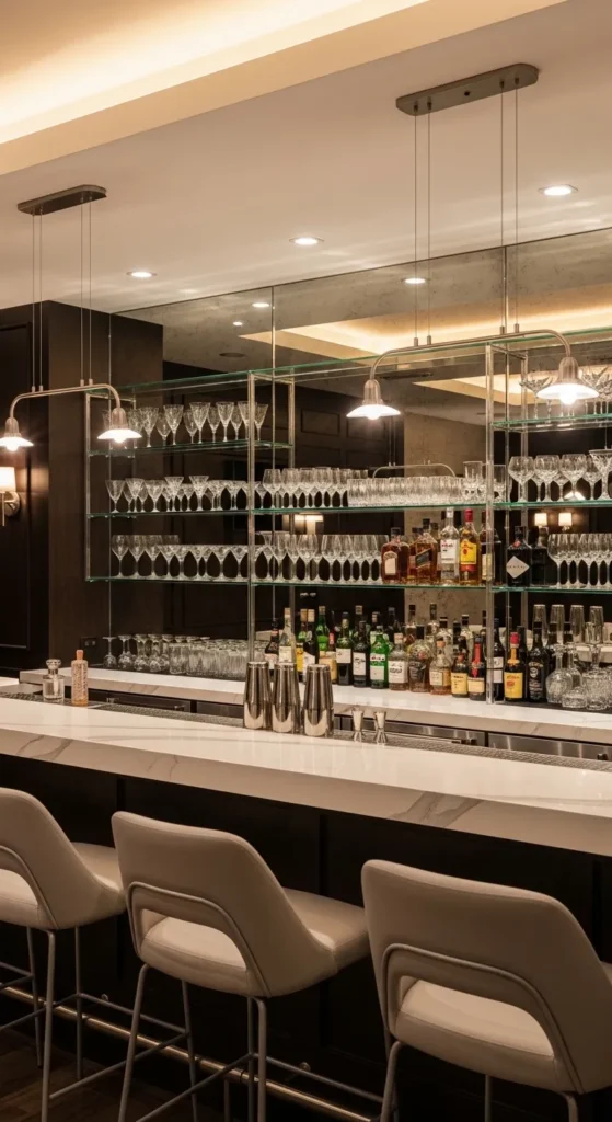 Luxury Home Bar Setup
