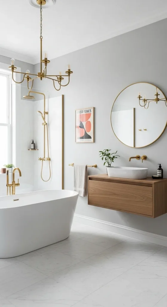 Minimalist Layout with Classic Details