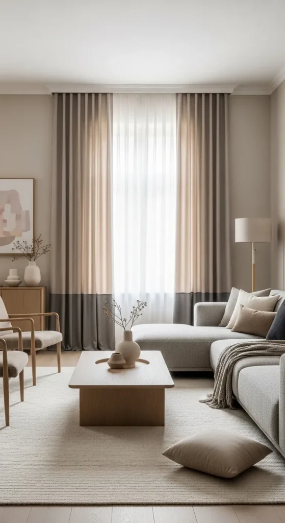 Neutral Tone Curtains